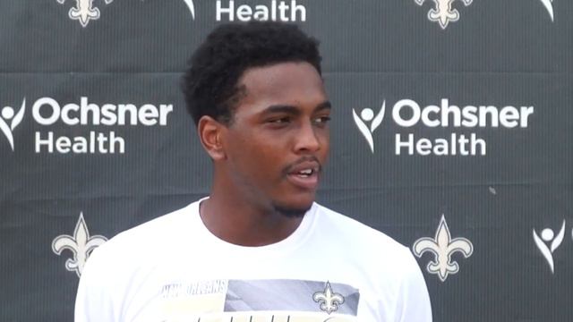 Lil'Jordan Humphrey on slimming down for bulked-up role with Saints, more смотреть онлайн