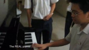 How do you use the school piano?