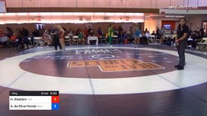 76 Kg Semifinal Hannah Gladden Lion Wrestling Club Vs Aline Da Silva Ferreira Brazil