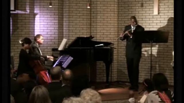 Michel Blavet - Sonata La Lumagne - Le Lutin allegro vivace - Samuel Leon Moseley