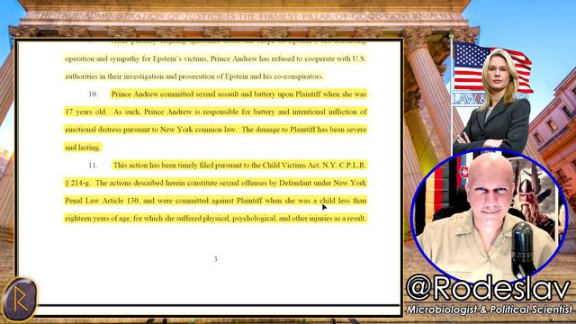 Virginia Roberts Files Civil Suit Against Prince Andrew смотреть онлайн