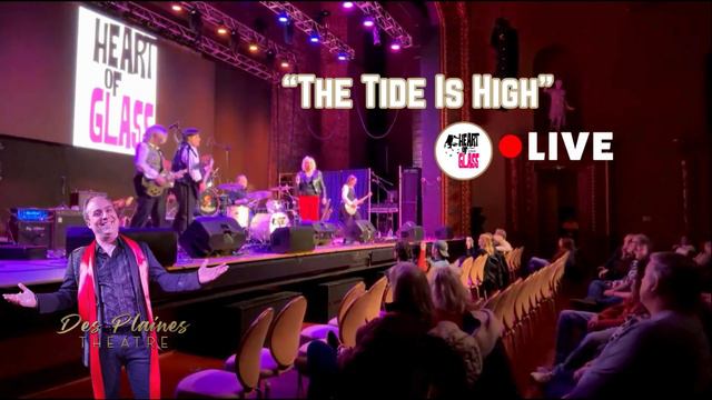 Tide Is High Covered by Blondie Tribute Band Heart Of Glass at Ron Onestis Des Plaines Theater