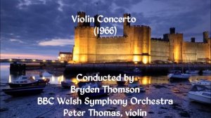 Daniel Jones: Violin Concerto (1966) [Thomson-BBC WSO]