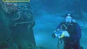 Съёмки под водой с помощью мягкого бокса Ewa Marine