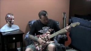 Van Halen- Michael Jackson 'Beat It' Solo Played On Homemade Frankenstein Strat