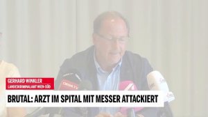 Arzt im Spital mit Messer attackiert