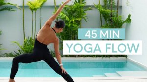 Move with Nicole - 45 MIN FULL BODY YOGA FLOW | Vinyasa Flow For Balance, Flexibility & Strength