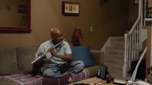 Michael Morton Flute - playing at Home