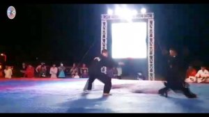 Nepali Bruce Lee boy is showing demonstration pencak silat in Cambodia.....