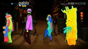 Just dance disco Pablo danza kuduro by Lucenzo ft don Omar fanmade mash up