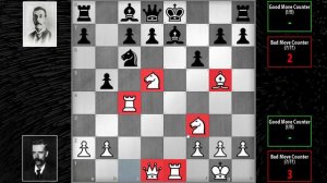 Here Goes The Queen, Here Comes The Game│ Atkins' İmmortal Knight │ Atkins vs Jacobs 1915