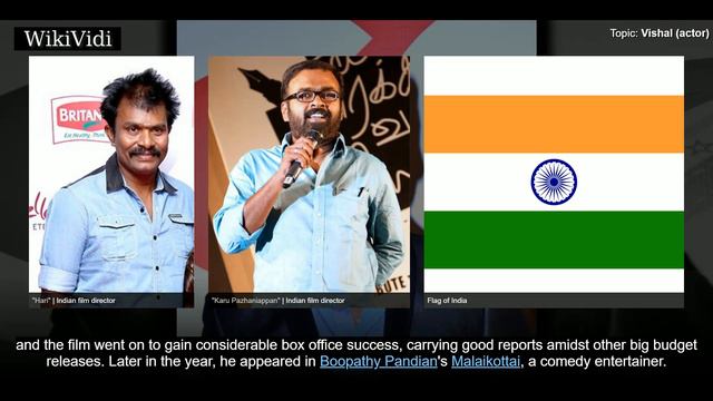 VISHAL (actor) - WikiVidi Documentary смотреть онлайн