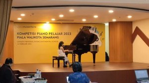 Crystal Stream by Walter Carroll (by Gwen Mailuhu) piano #kpp2023 #opusnusantara #mylittleprincess