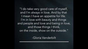 Gloria Vanderbilt Quotes