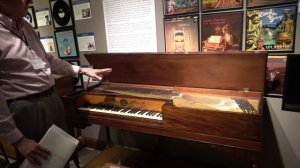 Curator Tom Strange describes four early 19th century square pianos in the Sigal Music Museum Pt. 1