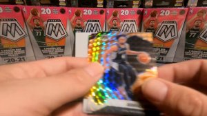 *GENESIS HUNT 2* 2021 PANINI MOSAIC BASKETBALL CARDS - 4 HANGER RIP