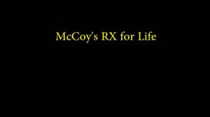 McCoy's RX for Life