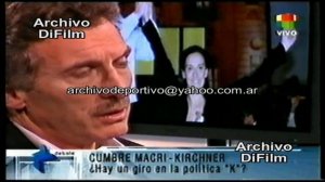 Macri con Mariano Grondona sobre Nestor Kirchner - DiFilm (2007)