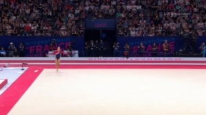 Aneta Holasova - Floor EF - 2018 Paris World Cup