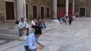 Awesome azan in the Sultan Ahmet