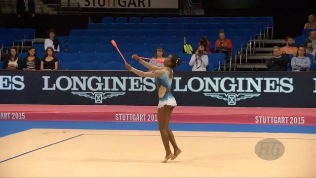 Alice TOMAS (ANG) 2015 Rhythmic Worlds Stuttgart - Qualifications Clubs смотреть онлайн