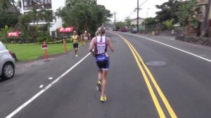 Yvonne and Leanda AWESOME SPORTSMANSHIP - 2013 Ironman World Championships