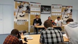 DEB Pressekonferenz mit Bundestrainer Marco Sturm - Teil 2