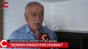 Sadettin Tantan'dan İBB başkanlığı seçimine yönelik çarpıcı yorum