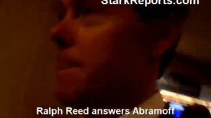 Ralph Reed answers questions re: Abramoff