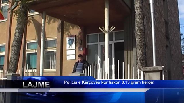 Policia e Kërçovës konfiskon 0,13 gram heroin смотреть онлайн