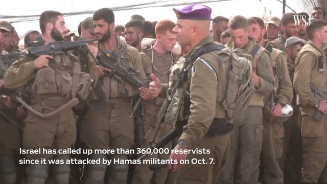 Israel’s Defense Minister Warns Troops of a ‘Lengthy’ and ‘Difficult’ Battle | WSJ News смотреть онлайн