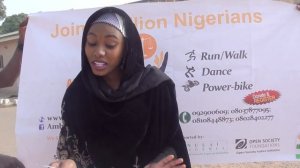 Zainab Muhammad Bello joins to raise an #AmberAlert4SJ @ ABU Zaria