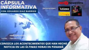 Cápsula Informativa con Eduardo Díaz Barrios -  Miércoles 26 de abril de 2023