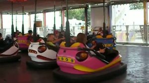 Ethan Eldridge riding bumper cars at Adams County Fair 2012