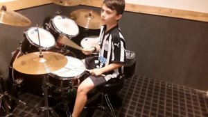 Michael Jackson's Smooth Criminal performed by 12 yr old drumming sensation Jacob Aiden