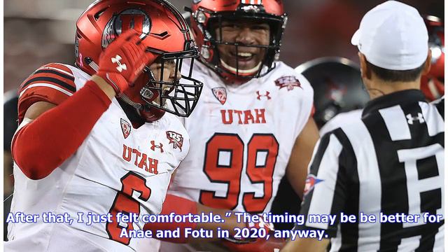 VIDEO: NFL teams would have drafted Ute defensive linemen Bradlee Anae and Leki Fotu this week. W.. смотреть онлайн