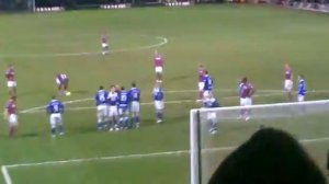 Diamanti Free Kick vs Birmingham