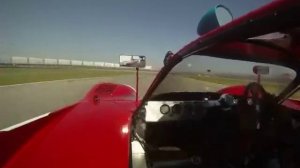 Paul Brown Tests Ferrari 512F at Fontana