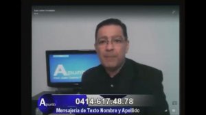 Juan Carlos Sosa Azpúrua / 06-02-15 en Apunto. Canal 11 del Zulia