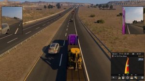 Americal Truck Simulator. 13 стрим. Везу грузы и учим правила по рус. языку с Ангелиной. Погналити!