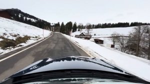 Pure Winter Driving Bliss in a A35 AMG | Ibergeregg Mountain Pass, Switzerland 🇨🇭 | 🏎️ Pure Sound!