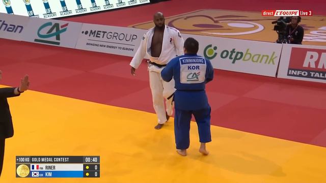 Paris Grand Slam 2024 - Teddy Riner glane son 8e titre synonyme de record : Le replay de sa finale