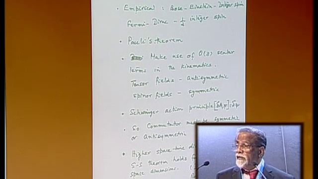 ECG Sudarshan: Half a century of physics: problems and solutions - 3 смотреть онлайн