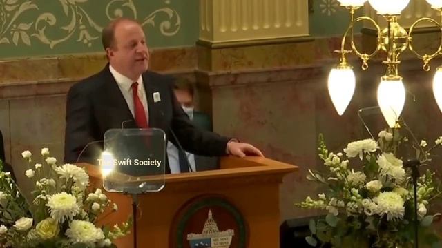 Governor of Colorado, Jared Polis mentions Taylor Swift in his annual смотреть онлайн