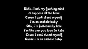 Asshole - Ronnie Radke ft. Andy Biersack (Lyrics)