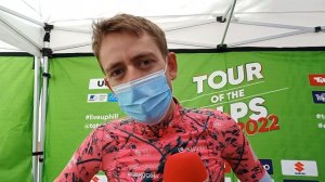 Hugh Carthy - Interview at the start - Stage 1 - Tour of the Alps 2022