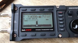 TX-500 mit SOTA-QSO OE5YYN/p