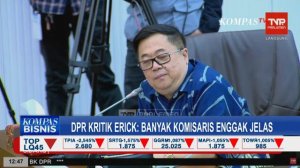 DPR Kritik Erick Thohir: Banyak Komisaris Enggak Jelas