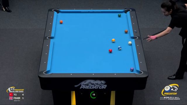 SemiFinal ▸ Han Yu vs Kelly Fisher ▸ Predator WPA World 10-Ball Women's Championship 2023 смотреть онлайн