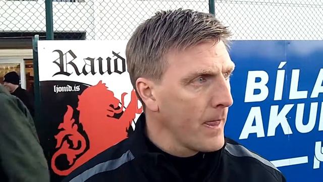 Rúnar Kristinsson Eftir Sigurinn Gegn ÍBV
